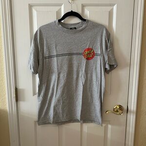Santa Cruz Skateboards Gray T-Shirt